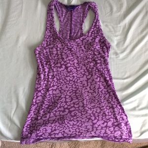 Purple Cheetah Summer Tank